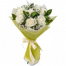Букет цветов из:  Розы #REPLACE_PRED# Кочках