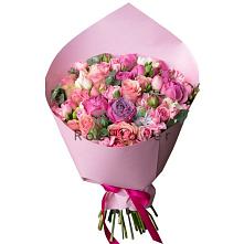 Букет цветов из:  Розы #REPLACE_PRED# Кочках