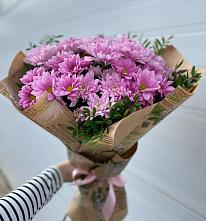 Букет цветов из:  Хризантемы #REPLACE_PRED# Кочках