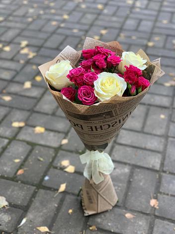 Букет цветов из: Розы в Кочках